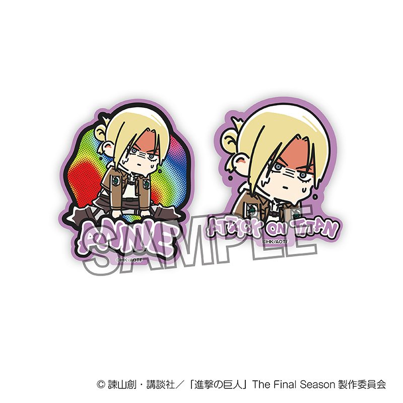 進撃の巨人 ATSUI ステッカーセット アニ ("Attack on Titan" ATSUI Sticker Set Annie)
