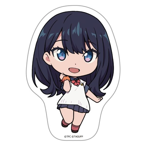 グリッドマン ユニバース ダイカットステッカー 宝多六花 AZGMU022 ("GRIDMAN UNIVERSE" Die-cut Sticker Takarada Rikka AZGMU022)