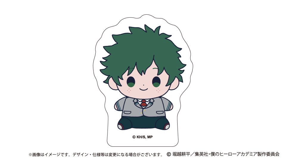 僕のヒーローアカデミア もっちび ダイカットステッカー 緑谷出久 ("My Hero Academia" Mocchibi Die-cut Sticker Midoriya Izuku)