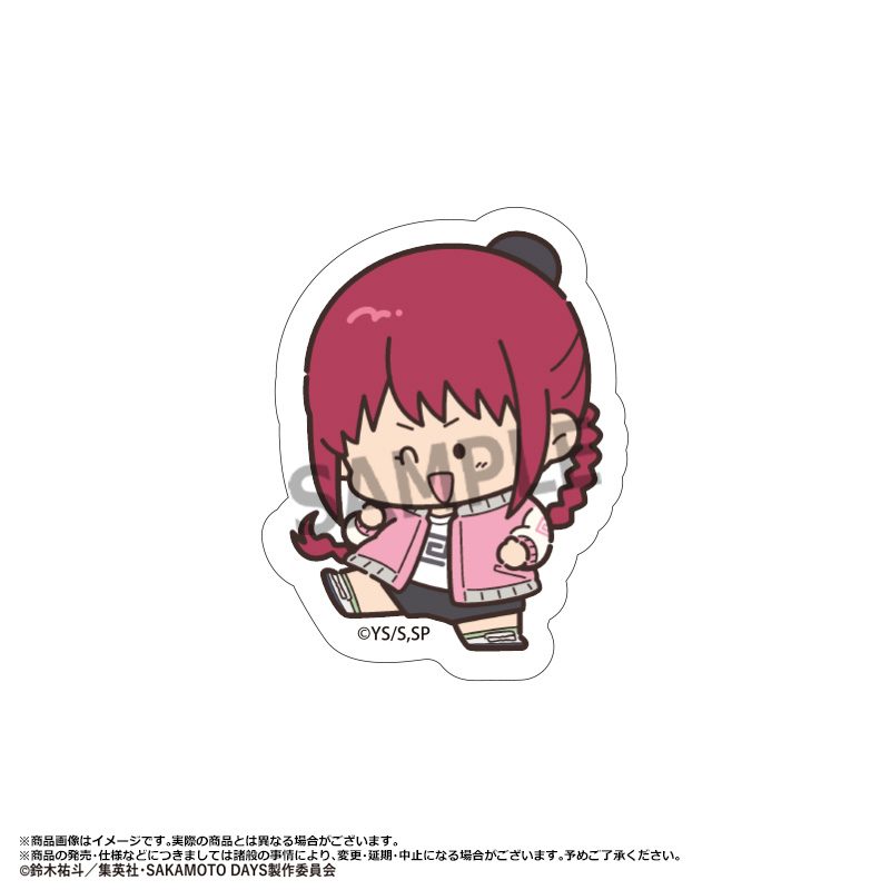 SAKAMOTO DAYS ちょこレト ダイカットステッカー C 陸少糖 ("Sakamoto Days" ChokoRet Die-cut Sticker C Lu Shaotang)