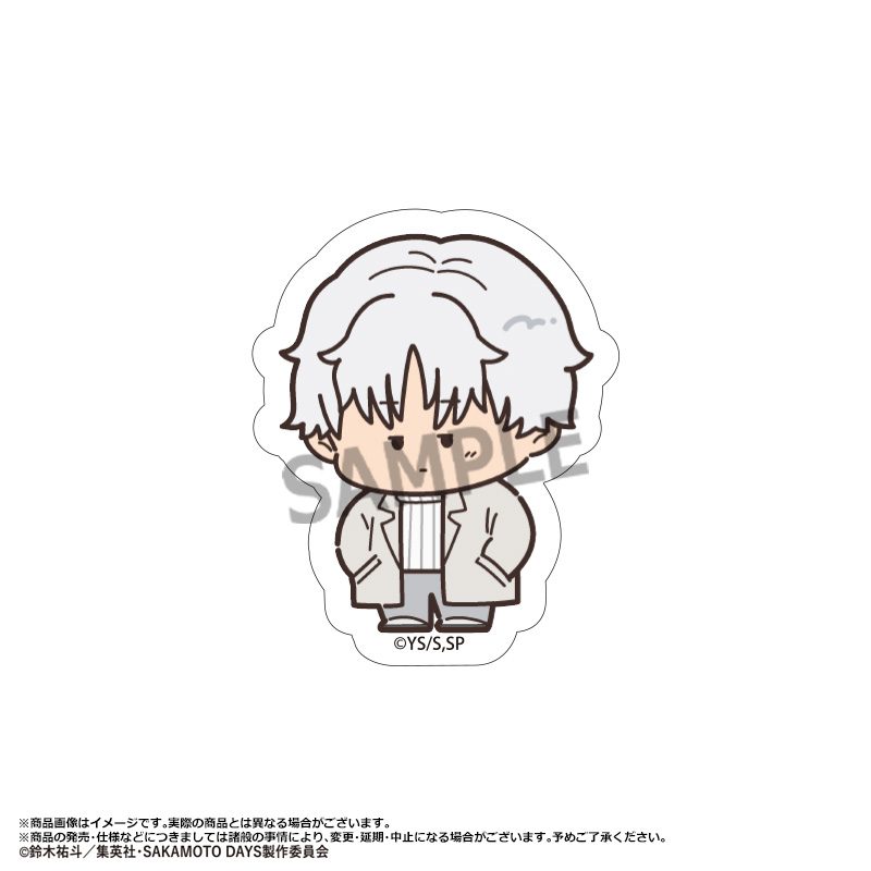 SAKAMOTO DAYS ちょこレト ダイカットステッカー G X(スラー) ("Sakamoto Days" ChokoRet Die-cut Sticker G X (Slur))