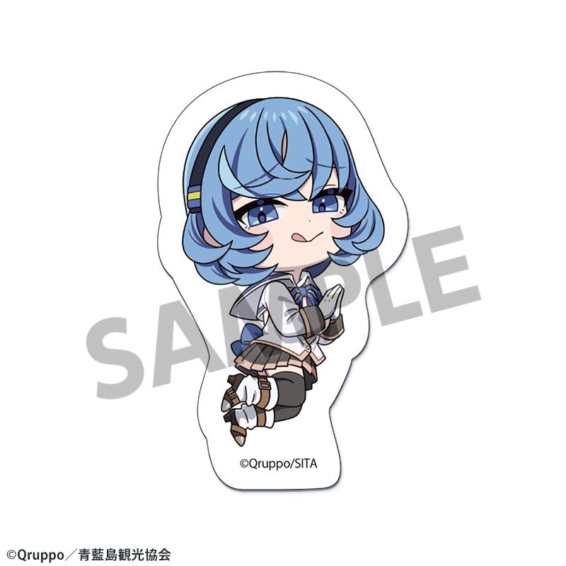 ぬきたし THE ANIMATION ダイカットステッカー 女部田郁子 ("Nukitashi THE ANIMATION" Die-cut Sticker Onabuta Ikuko)