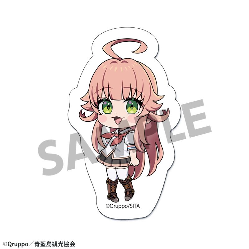 ぬきたし THE ANIMATION ダイカットステッカー 渡会ヒナミ ("Nukitashi THE ANIMATION" Die-cut Sticker Watarai Hinami)