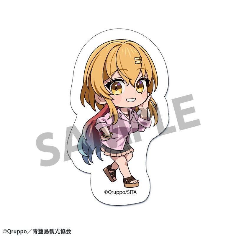 ぬきたし THE ANIMATION ダイカットステッカー 片桐奈々瀬 ("Nukitashi THE ANIMATION" Die-cut Sticker Katagiri Nanase)