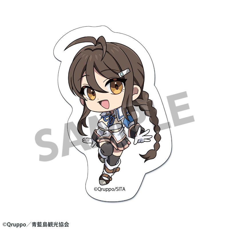 ぬきたし THE ANIMATION ダイカットステッカー 糺川礼 ("Nukitashi THE ANIMATION" Die-cut Sticker Tadasugawa Rei)