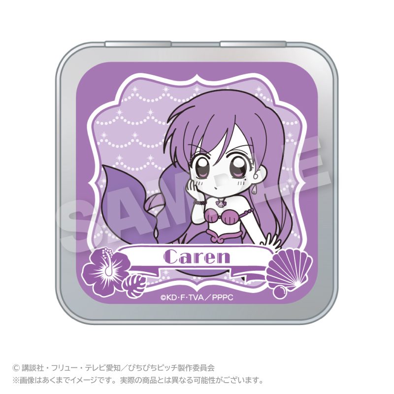 ぴちぴちピッチ れといっく缶ケース かれん ("Mermaid Melody Pichi Pichi Pitch" Retoikku Can Case Caren)