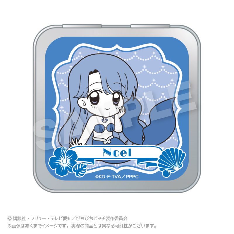 ぴちぴちピッチ れといっく缶ケース ノエル ("Mermaid Melody Pichi Pichi Pitch" Retoikku Can Case Noel)