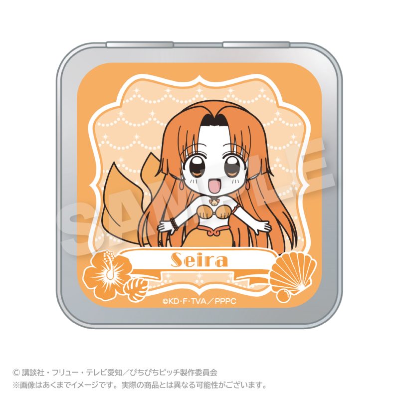 ぴちぴちピッチ れといっく缶ケース 星羅 ("Mermaid Melody Pichi Pichi Pitch" Retoikku Can Case Seira)