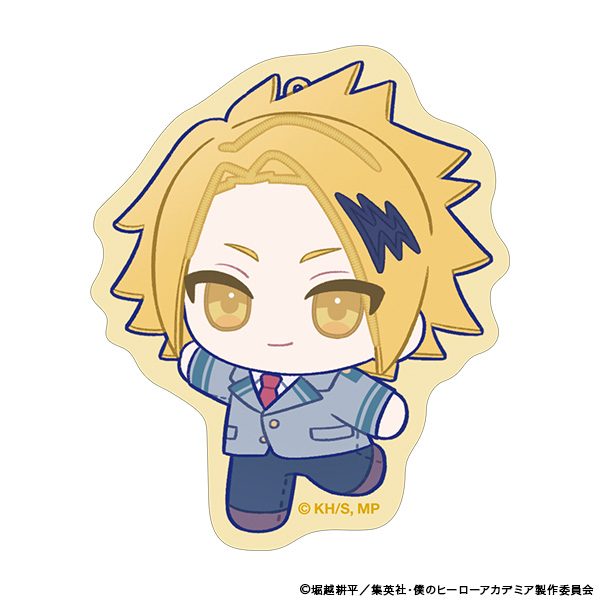 僕のヒーローアカデミア ステッカー ぬいパル すきっぷ 上鳴電気 ("My Hero Academia" Sticker Nui Pal Skip Kaminari Denki)
