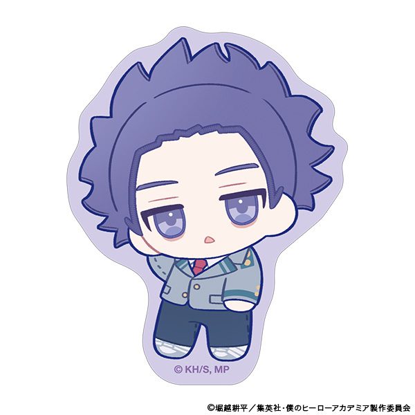 僕のヒーローアカデミア ステッカー ぬいパル すきっぷ 心操人使 ("My Hero Academia" Sticker Nui Pal Skip Shinso Hitoshi)