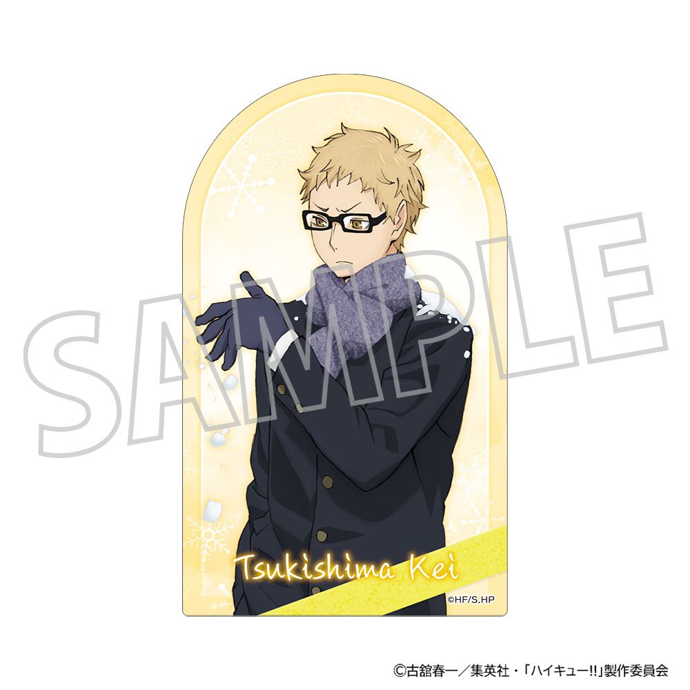 ハイキュー!! ステッカー 月島蛍 ("Haikyu!!" Sticker Tsukishima Kei)
