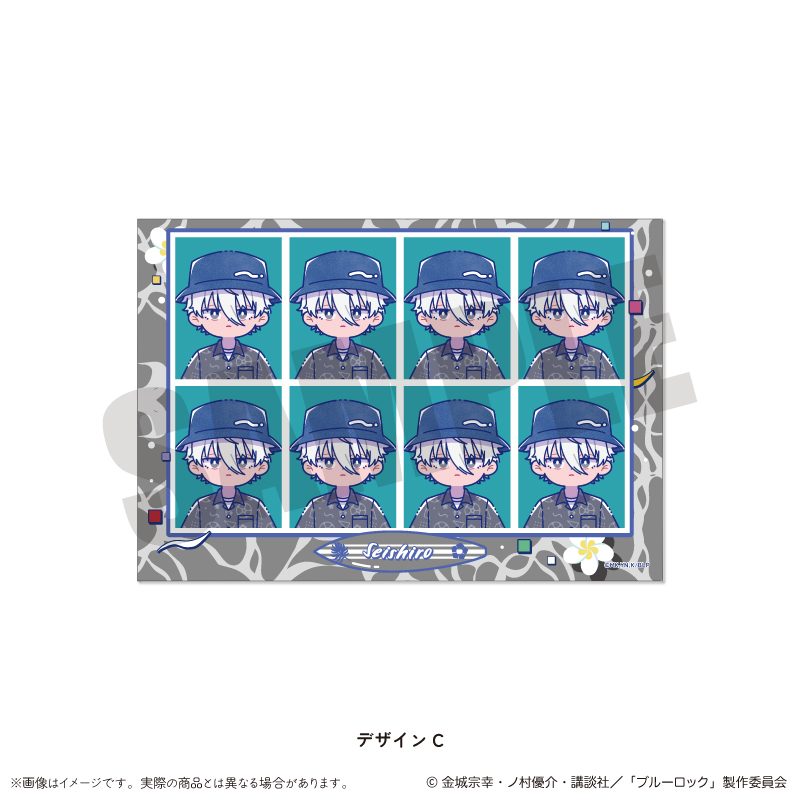 ブルーロック 証明写真風ステッカー にゅーとろ 第2弾 C 凪誠士郎 ("Blue Lock" ID Photo Style Sticker Newtoro Vol. 2 C Nagi Seishiro)