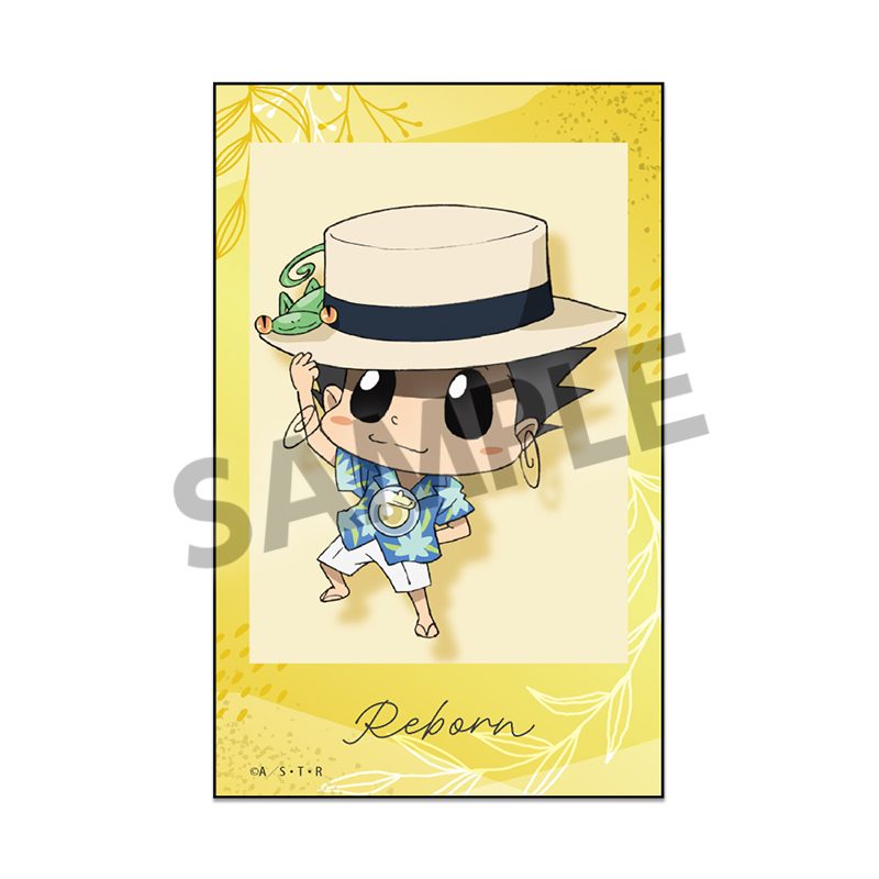 家庭教師ヒットマンREBORN! インスタントフォト風ステッカー リボーン ("Reborn!" Instant Photo Style Sticker Reborn)