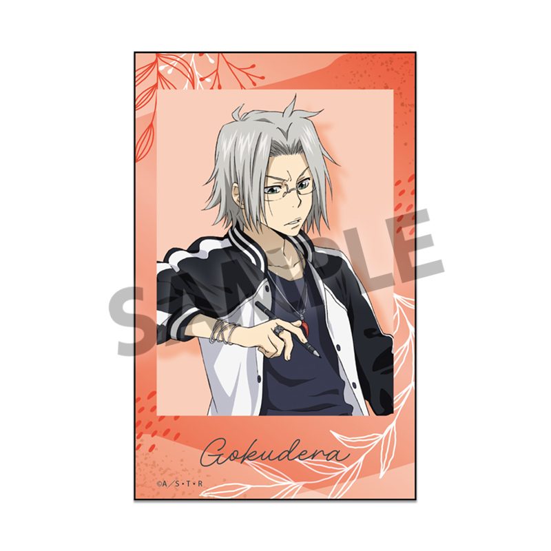 家庭教師ヒットマンREBORN! インスタントフォト風ステッカー 獄寺隼人 ("Reborn!" Instant Photo Style Sticker Gokudera Hayato)