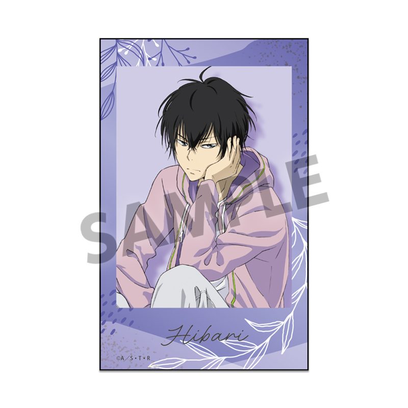 家庭教師ヒットマンREBORN! インスタントフォト風ステッカー 雲雀恭弥 ("Reborn!" Instant Photo Style Sticker Hibari Kyoya)