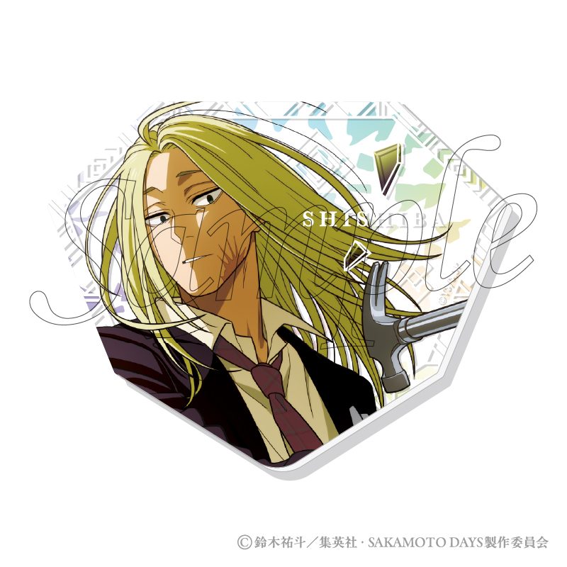 SAKAMOTO DAYS Party Mission ぴくりあプレート hologram 5 神々廻 ("Sakamoto Days" Party Mission Pic Clear Plate Hologram 5 Shishiba)
