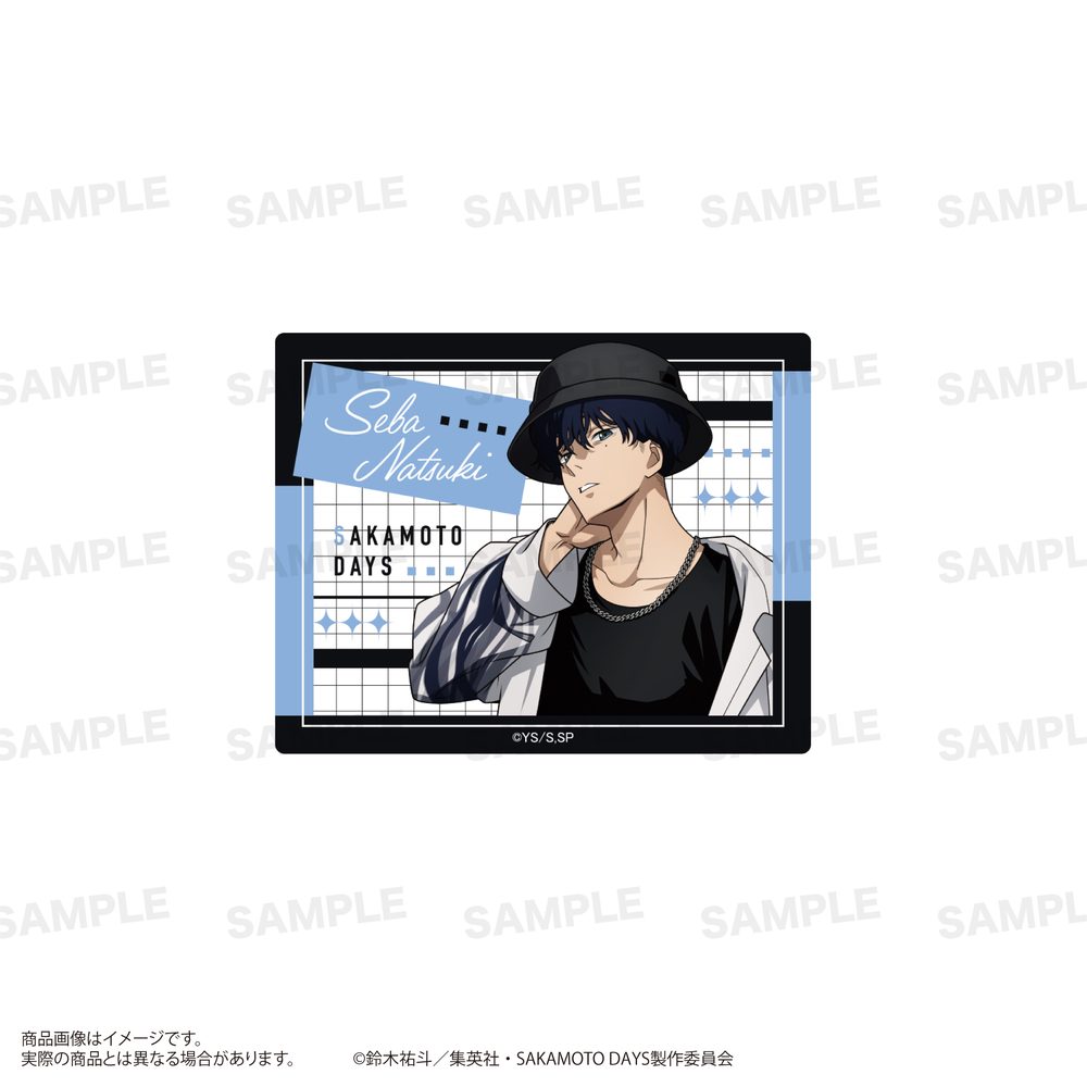SAKAMOTO DAYS ダイカットステッカー モード系ファッションVer. 勢羽夏生 ("Sakamoto Days" Die-cut Sticker Mode Fashion Ver. Seba Natsuki)