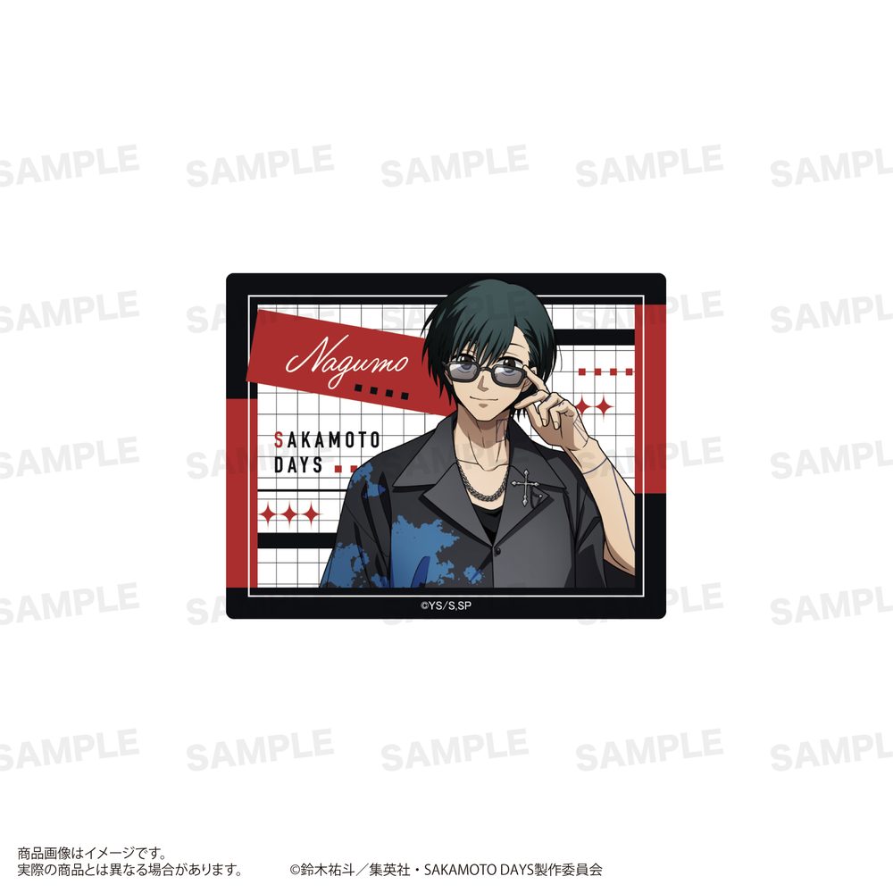 SAKAMOTO DAYS ダイカットステッカー モード系ファッションVer. 南雲 ("Sakamoto Days" Die-cut Sticker Mode Fashion Ver. Nagumo)