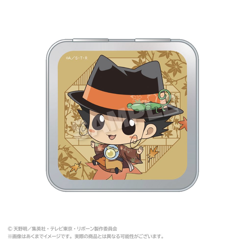 家庭教師ヒットマンREBORN! コレクション缶ケース ぷち秋和服Ver. リボーン ("Reborn!" Collection Can Case Petit Autumn Kimono Ver. Reborn)