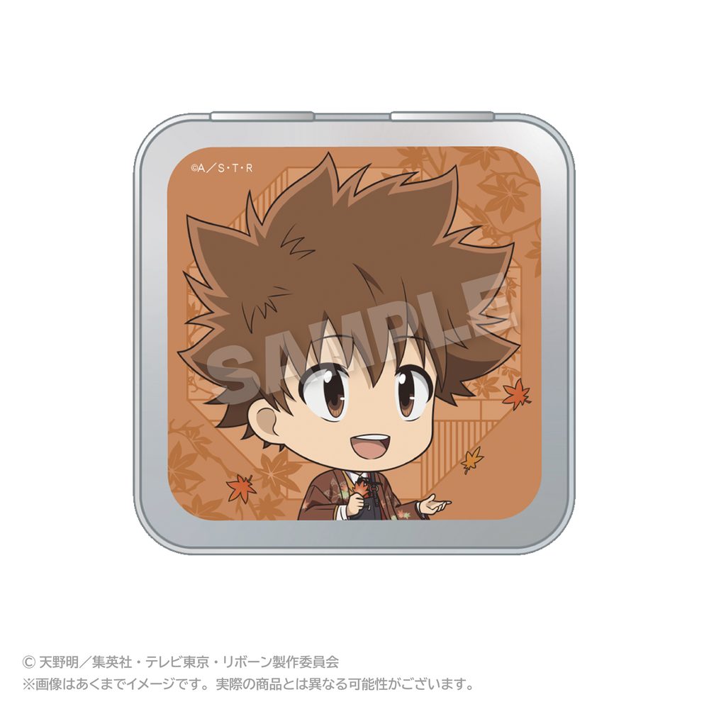 家庭教師ヒットマンREBORN! コレクション缶ケース ぷち秋和服Ver. 沢田綱吉 ("Reborn!" Collection Can Case Petit Autumn Kimono Ver. Sawada Tsunayoshi)