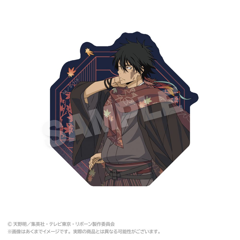 家庭教師ヒットマンREBORN! ダイカットステッカー 秋和服Ver. XANXUS ("Reborn!" Die-cut Sticker Autumn Kimono Ver. XANXUS)
