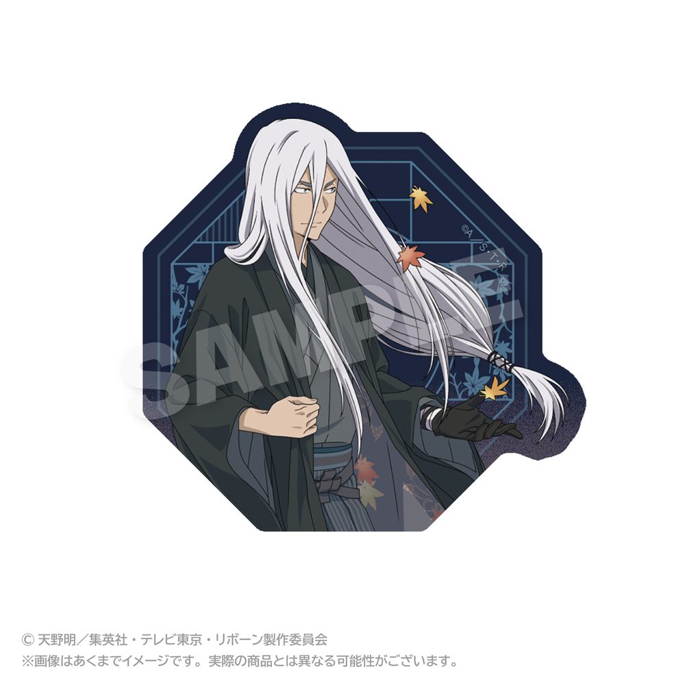 家庭教師ヒットマンREBORN! ダイカットステッカー 秋和服Ver. スクアーロ ("Reborn!" Die-cut Sticker Autumn Kimono Ver. Squalo)