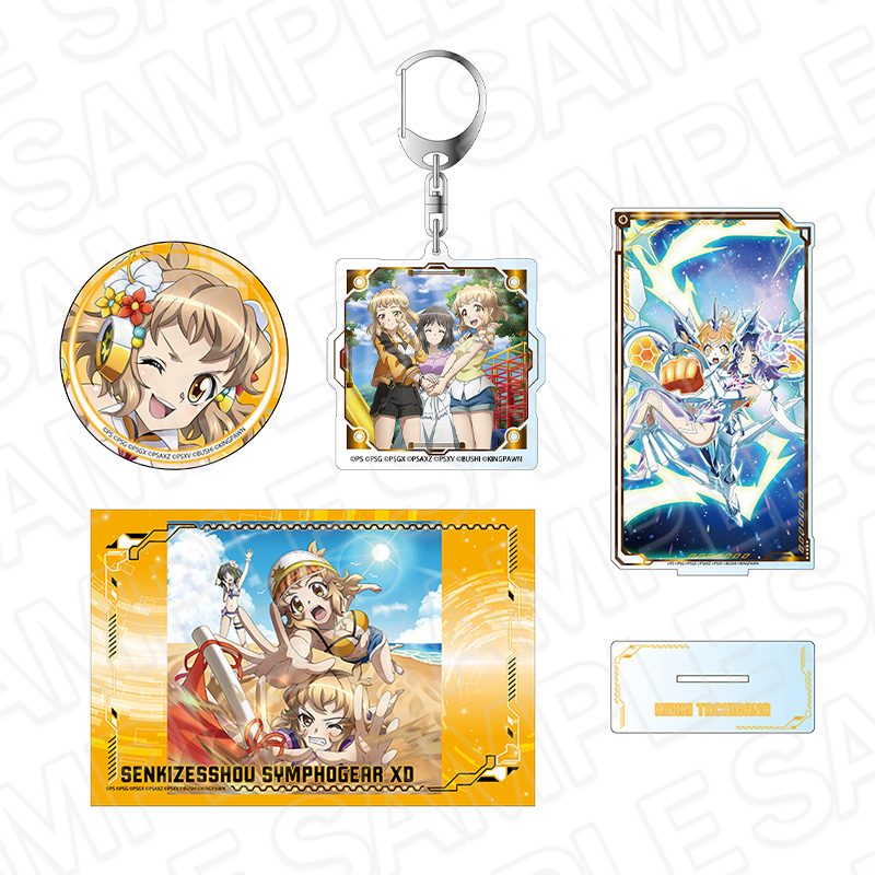 戦姫絶唱シンフォギアXD UNLIMITED グッズセット 立花響 ("Senki Zessho Symphogear XD UNLIMITED" Goods Set Tachibana Hibiki)