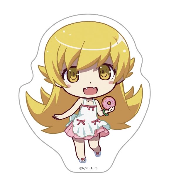 物語シリーズ ダイカットステッカー 忍野忍 ("Monogatari" Series Die-cut Sticker Oshino Shinobu)