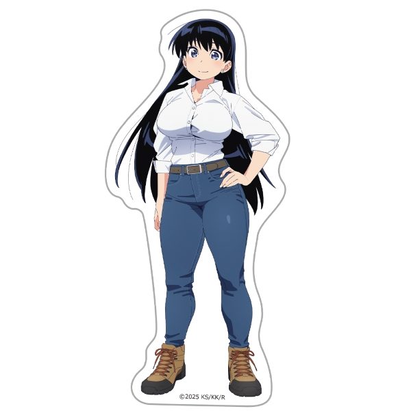 瑠璃の宝石 ダイカットステッカー 荒砥凪 ("Ruri Rocks" Die-cut Sticker Arato Nagi)