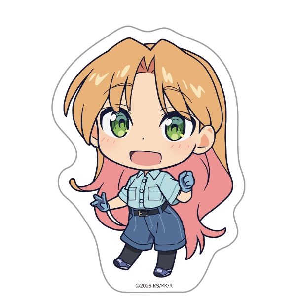 瑠璃の宝石 ダイカットステッカー 谷川瑠璃 デフォルメVer. ("Ruri Rocks" Die-cut Sticker Tanigawa Ruri Deformed Ver.)