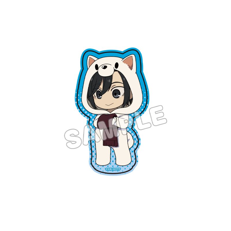 進撃の巨人 ホログラムダイカットステッカー The Final Season Ver. ミカサ ("Attack on Titan" Hologram Die-cut Sticker The Final Season Ver. Mikasa)