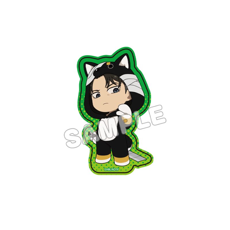 進撃の巨人 ホログラムダイカットステッカー The Final Season Ver. リヴァイ ("Attack on Titan" Hologram Die-cut Sticker The Final Season Ver. Levi)