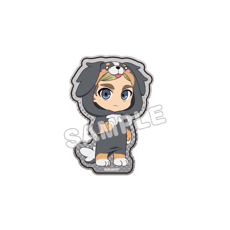 進撃の巨人 ホログラムダイカットステッカー 幼少期Ver. エルヴィン ("Attack on Titan" Hologram Die-cut Sticker Childhood Ver. Erwin)