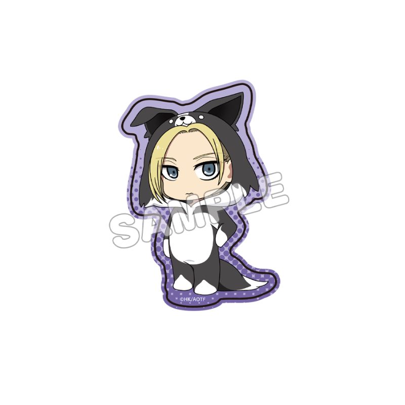 進撃の巨人 ホログラムダイカットステッカー1 アニ ("Attack on Titan" Hologram Die-cut Sticker 1 Annie)