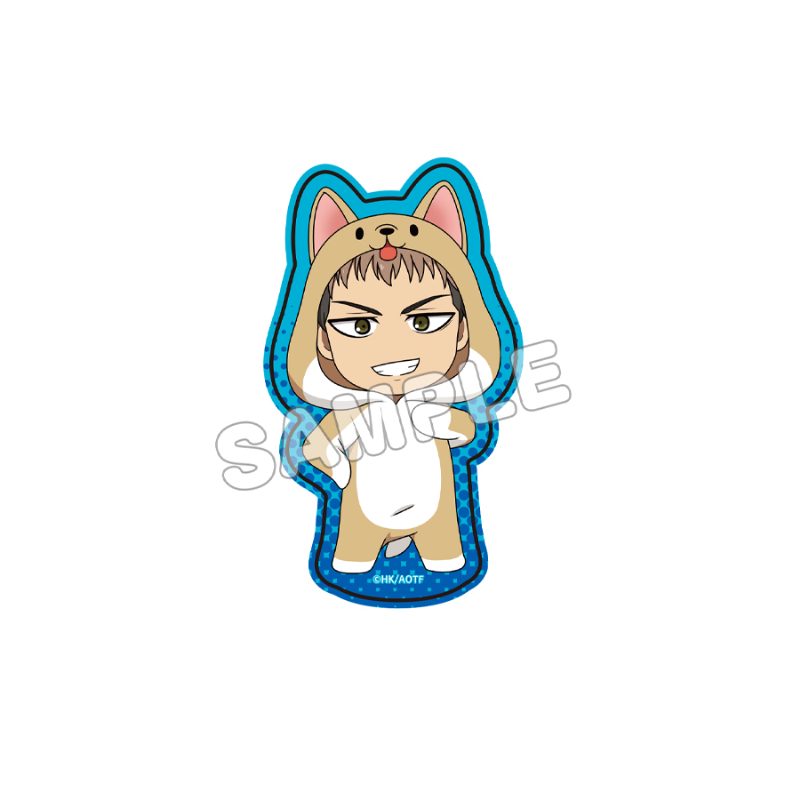 進撃の巨人 ホログラムダイカットステッカー1 ジャン ("Attack on Titan" Hologram Die-cut Sticker 1 Jean)