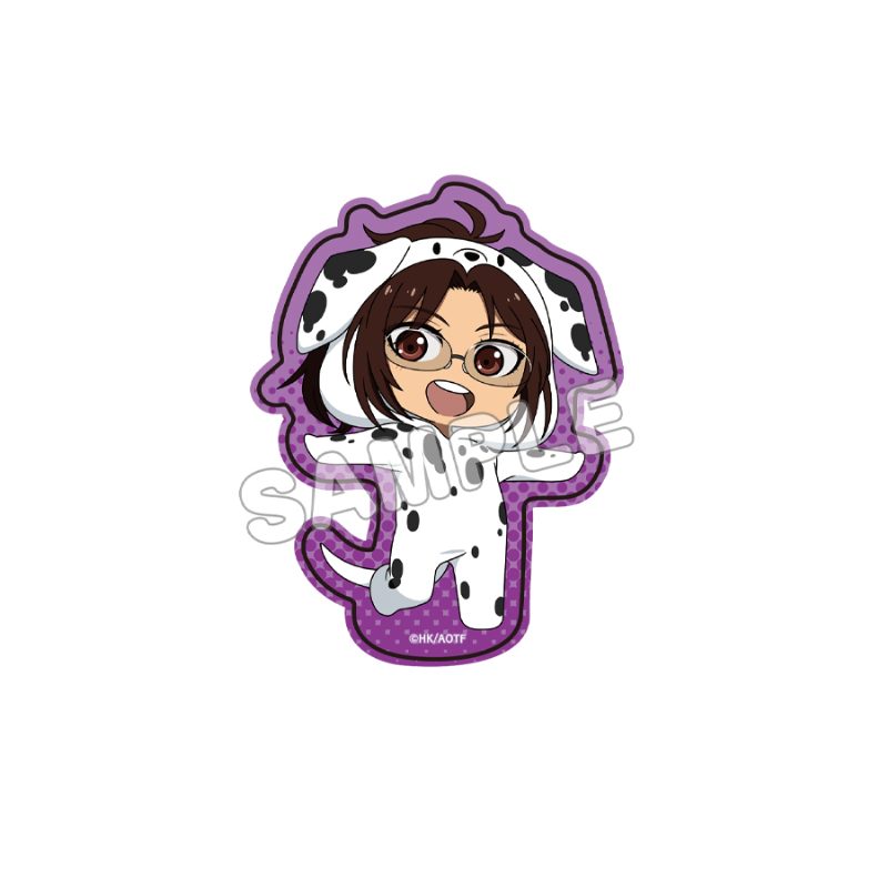 進撃の巨人 ホログラムダイカットステッカー1 ハンジ ("Attack on Titan" Hologram Die-cut Sticker 1 Hans)