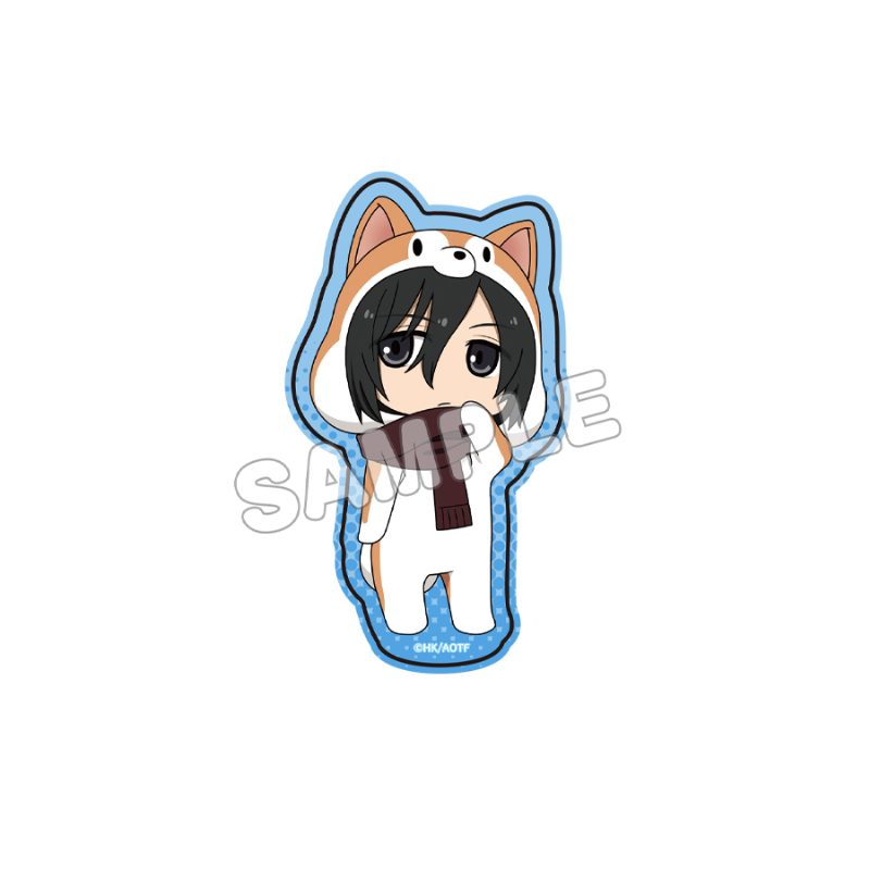 進撃の巨人 ホログラムダイカットステッカー1 ミカサ ("Attack on Titan" Hologram Die-cut Sticker 1 Mikasa)