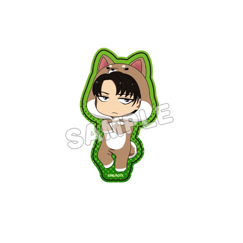 進撃の巨人 ホログラムダイカットステッカー1 リヴァイ ("Attack on Titan" Hologram Die-cut Sticker 1 Levi)