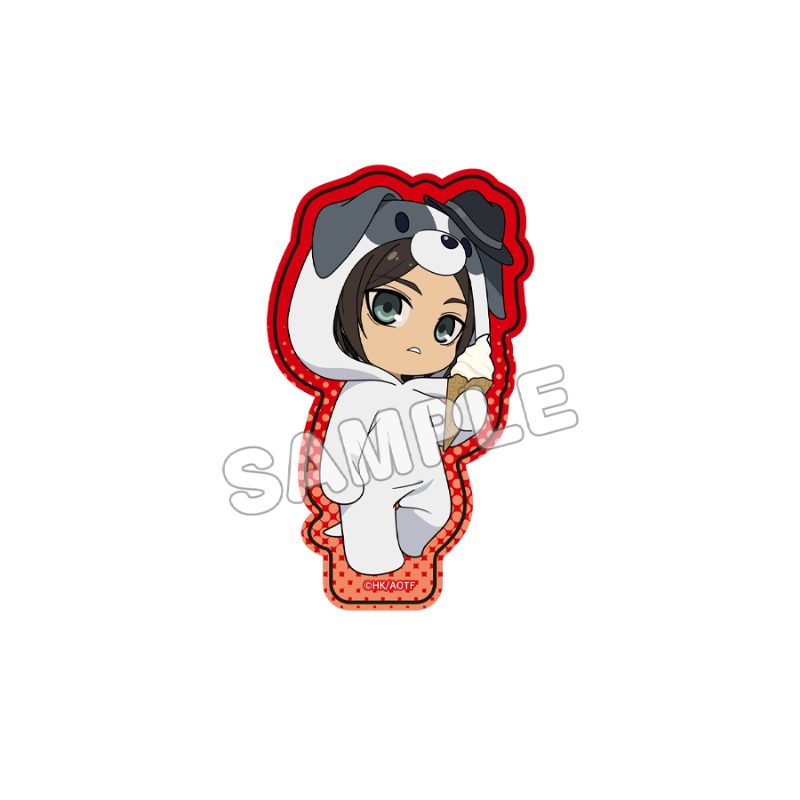 進撃の巨人 ホログラムダイカットステッカー2 エレン 潜入Ver. ("Attack on Titan" Hologram Die-cut Sticker 2 Eren Infiltration Ver.)