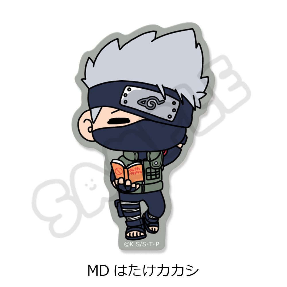 NARUTO-ナルト- クリアステッカー MD はたけカカシ ("NARUTO" Clear Sticker MD Hatake Kakashi)