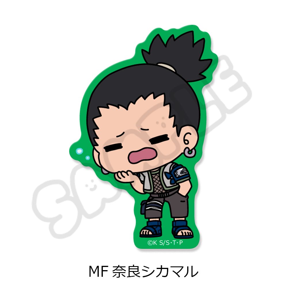 NARUTO-ナルト- クリアステッカー MF 奈良シカマル ("NARUTO" Clear Sticker MF Nara Shikamaru)