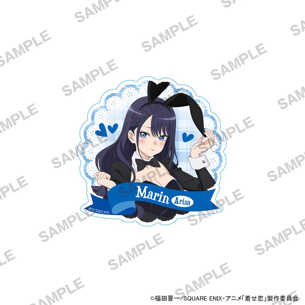 その着せ替え人形は恋をする ダイカットステッカー 喜多川海夢(十六夜ありさ) ("My Dress-Up Darling" Die-cut Sticker Kitagawa Marin (Izayoi Arisa))