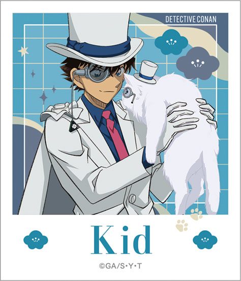 名探偵コナン ステッカー 怪盗キッド(2025年11月版) ("Detective Conan" Sticker Kaito Kid (November, 2025 Edition))