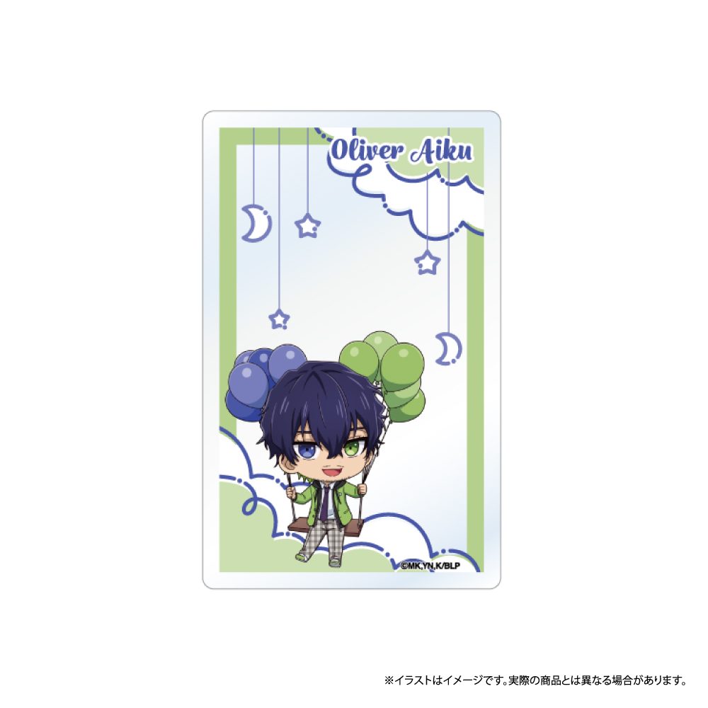 ブルーロック アクリルカード オリヴァ・愛空(ミニキャラ)(風船) ("Blue Lock" Acrylic Card Oliver Aiku (Mini Character) (Balloon))