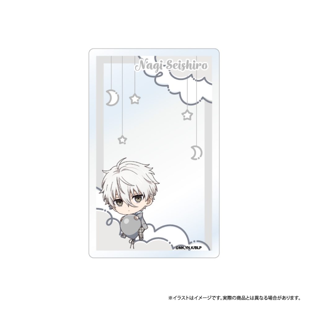 ブルーロック アクリルカード 凪誠士郎(ミニキャラ)(風船) ("Blue Lock" Acrylic Card Nagi Seishiro (Mini Character) (Balloon))