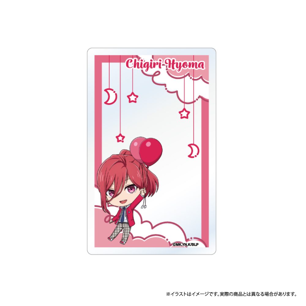 ブルーロック アクリルカード 千切豹馬(ミニキャラ)(風船) ("Blue Lock" Acrylic Card Chigiri Hyoma (Mini Character) (Balloon))