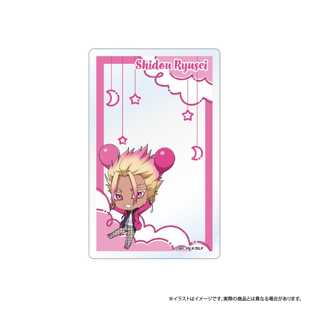 ブルーロック アクリルカード 士道龍聖(ミニキャラ)(風船) ("Blue Lock" Acrylic Card Shidou Ryusei (Mini Character) (Balloon))