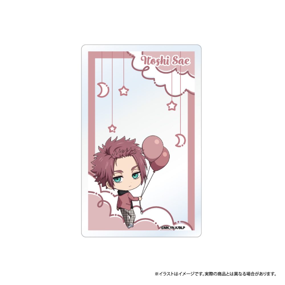 ブルーロック アクリルカード 糸師冴(ミニキャラ)(風船) ("Blue Lock" Acrylic Card Itoshi Sae (Mini Character) (Balloon))