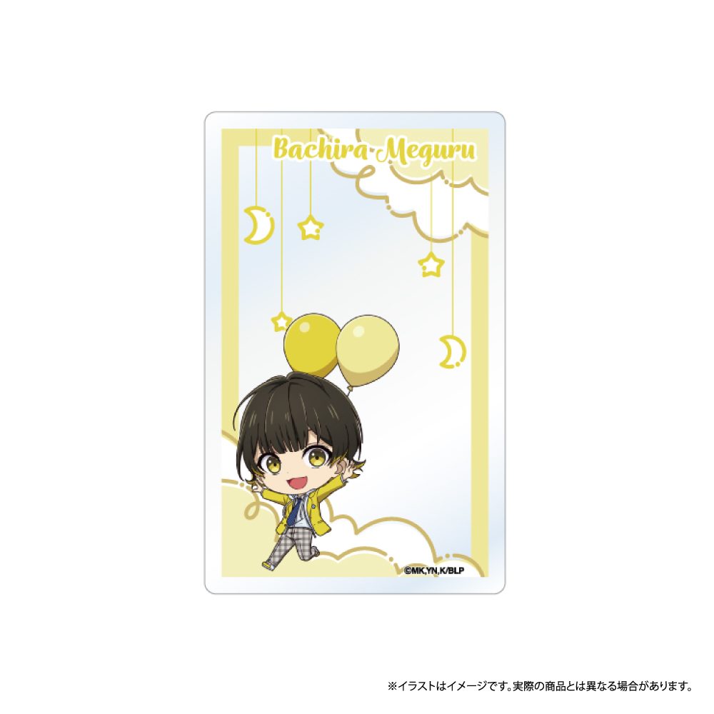 ブルーロック アクリルカード 蜂楽廻(ミニキャラ)(風船) ("Blue Lock" Acrylic Card Bachira Meguru (Mini Character) (Balloon))