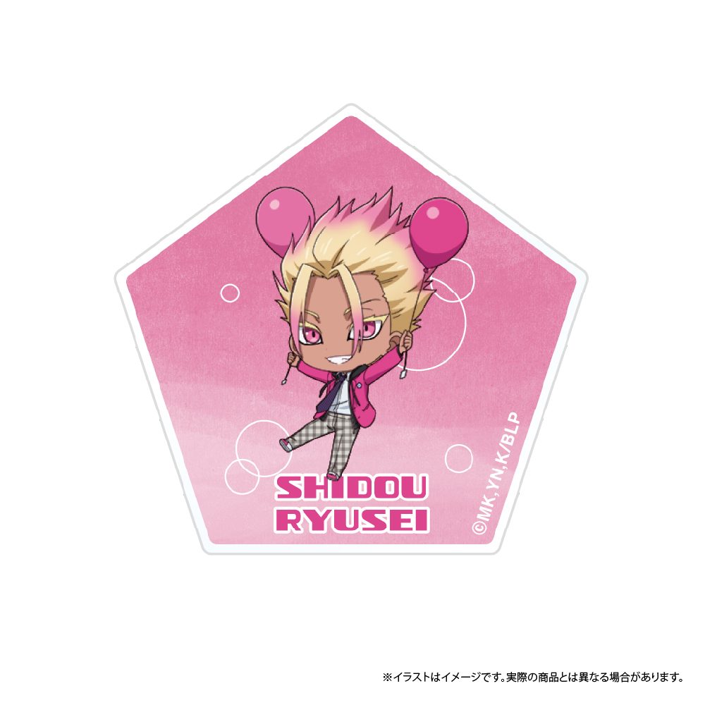 ブルーロック ダイカットアクリルステッカー 士道龍聖(ミニキャラ)(風船) ("Blue Lock" Die-cut Acrylic Sticker Shidou Ryusei (Mini Character) (Balloon))